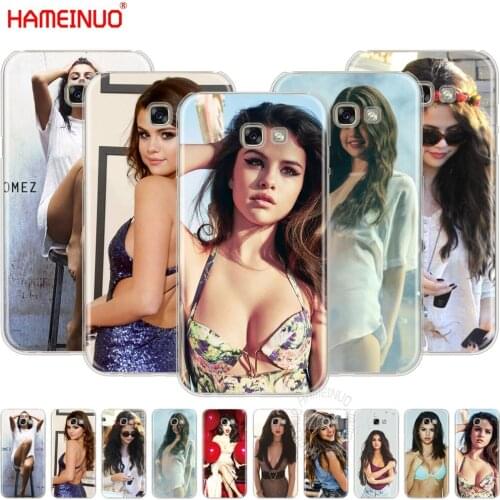 HAMEINUO Selena Gomez cell phone case cover for Samsung Galaxy A3 A310 A5 A510 A7 A8 A9 2016 2017