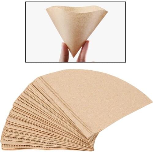 Coffee Filter Coffee Filters, Cone Paper Coffee Filter Disposable Natural