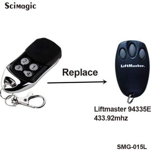 Liftmaster chamberlain 94335E 433.92mhz remote control electric gate replacement Liftmaster 94335E for the garage