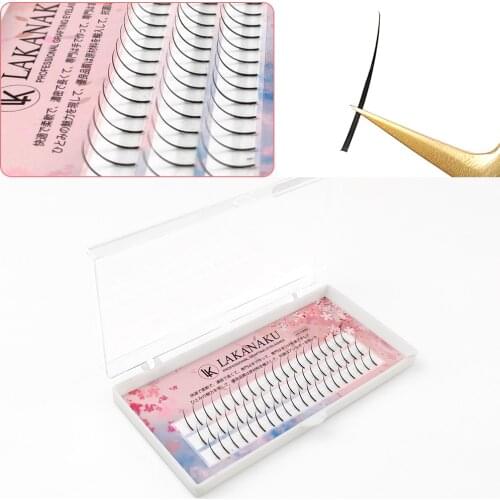 Abonnie Spikes Lashes Black Matt Mink Volume Cashmere Lash Extensions 8-15mm Silk Lashes Tray