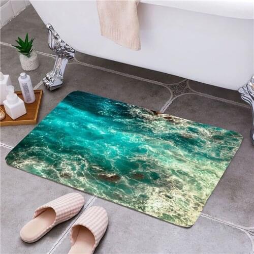 Spray Entrance Door Floor Mat Door Mat Non-Slip Foot Pad Home Welcome Carpet For Hallway Bath Kitchen Doormat