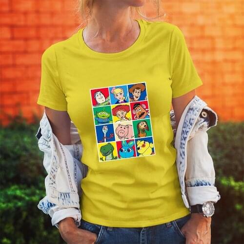 Summer New Products Women T-Shirt Toy Story Forky Comfortable Disney Dropship Outdoor Fashion T Shirt Female Short Sleeve Kawaii