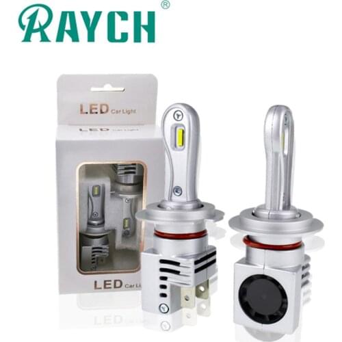 RAYCH High Bright Good CANBUS Function 12V LED H7 CAR Headlight-Kit 6000K White