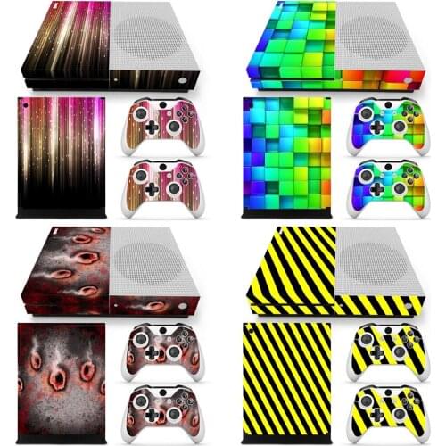 Cool style skin sticker for Xbox one s colorful game decals for xboxone S