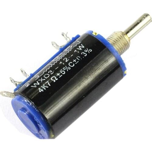 Wxd3-12-1w 4k7 jwj wirewound sliding potentiometers