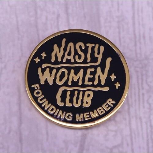 Feminist proud badge