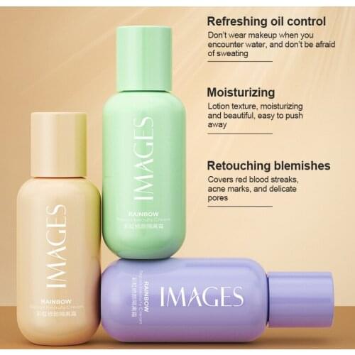 1 Pcs Base Cream Moisturizing Concealer Makeup Primer Brighten Skin Tone Natural Makeup Facial Foundation Cream Maquillaje