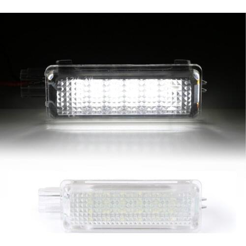 2Pcs Led Trunk Luggage Compartment Lights For Ford Focus 2013 Up Kuga DC12V Bright White Canbus Error Free