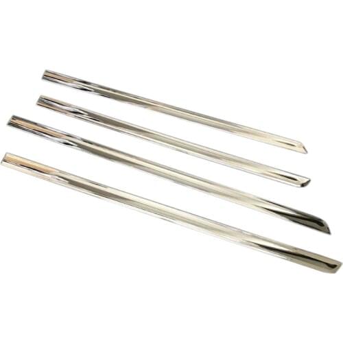 Accessories Side Door Body Panel Molding Trim 4pcs ABS Chrome For Mazda CX-8 CX8 2017 2018 2019 Car Styling