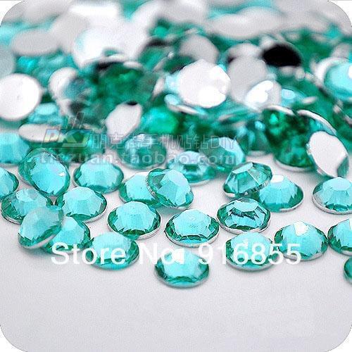 Free Shipping Sky Blue Color Pick Size 3/4/5/6MM Resin Flatback ,Nail Art ,DIY Wedding Decoration