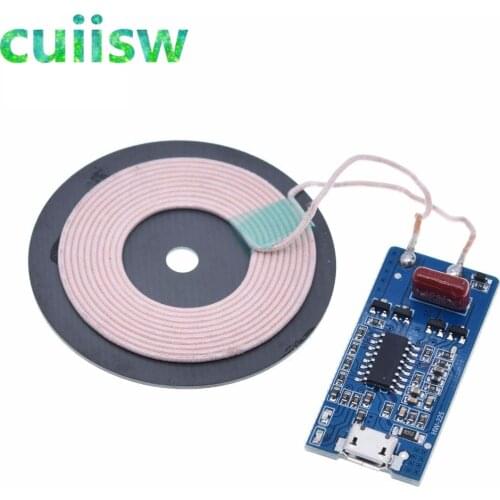 5V 1A Wireless Power Supply Charging Module 5W Wireless Charger Transmitter Universal Mobile Phone Quick Charge Board DIY Kit