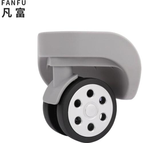 Silent universal wheels replacement luggage caster accessories repair new travel luggage silent wear-resistant casters 1 pair