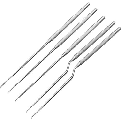 Cerumen Hook Cerumen Hook Straight Curved Gun Type College Otology Equipment Tools Ear Use