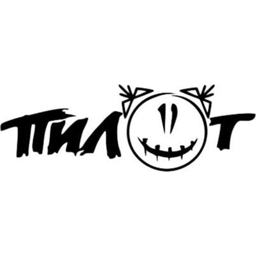 Black/Sliver Pilot Version 1 Funny Car Sticker Vinyl Decal For Auto Car Stickers Styling Car Decoration C509