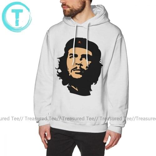 Diplomat Hoodie CHE GUEVARA Hoodies XXXL Loose Pullover Hoodie Cotton Casual Mens Winter Long Sleeve Blue Hoodies