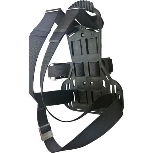 Snorkel Oxygen Holder, Scuba Diving Standard Tank Backpack ,Gas Cylinder Bottle Holder Bracket Assembly & Adjustable Strap