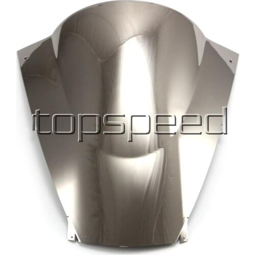 Motorcycle Windshield Windscreen For Kawasaki Ninja ZX12R 2002 2003 2004 2005 Chrome
