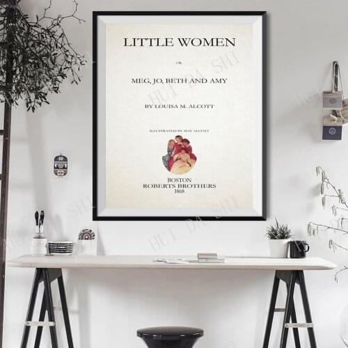 Little Women Book Page Louisa May Alcott Jo March