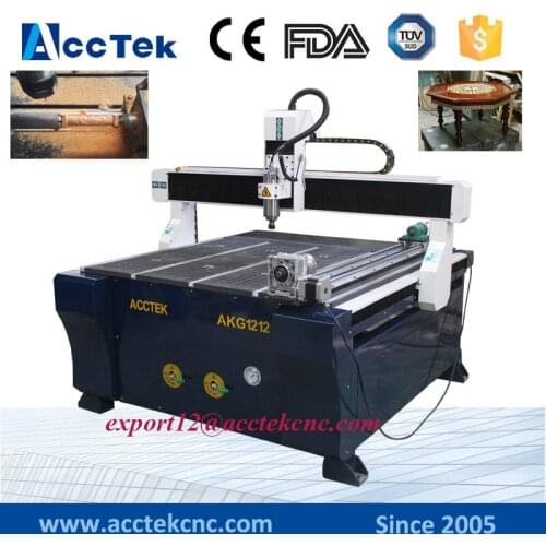 Mini cnc lathe 1212 4 axis CNC router cnc milling machine price