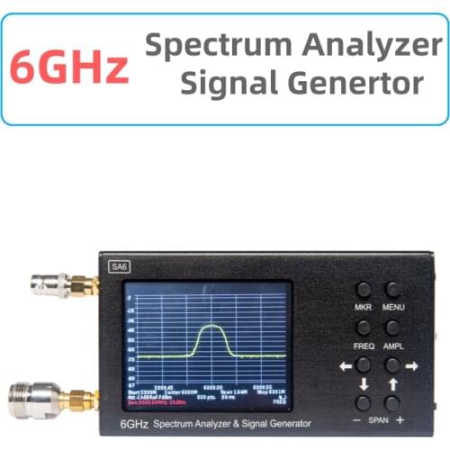 3.2Inch Touching Screen 3000Mhz USB HOST Vector Network Analyzer HF VHF UHF Portable Antenna Analyzer Measuring Black Nanovna V2