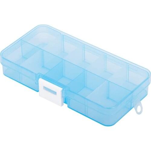 Adjustable Components box Electronic Tools Organizer Storage Assortment Plastic Case Container For Small cells