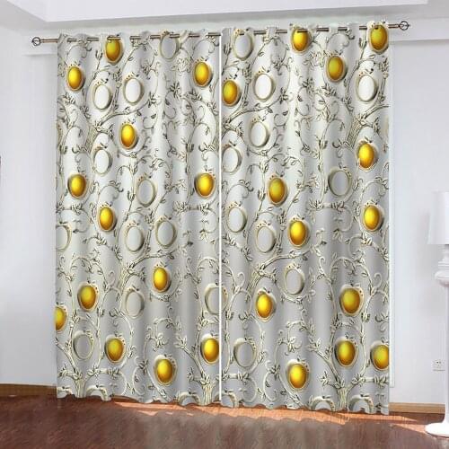 Luxury Blackout 3D Window Curtains For Living Room Bedroom relief tree curtains 3d stereoscopic curtain