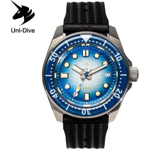 Мужские водонепроницаемые часы Uni-dive China At AliExpress