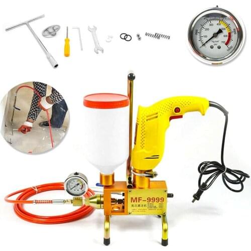 220V High Pressure Epoxy Injection Pump Epoxy / Polyurethane Foam Grouting Machine Grout Leak Stoppage Machine Waterproof