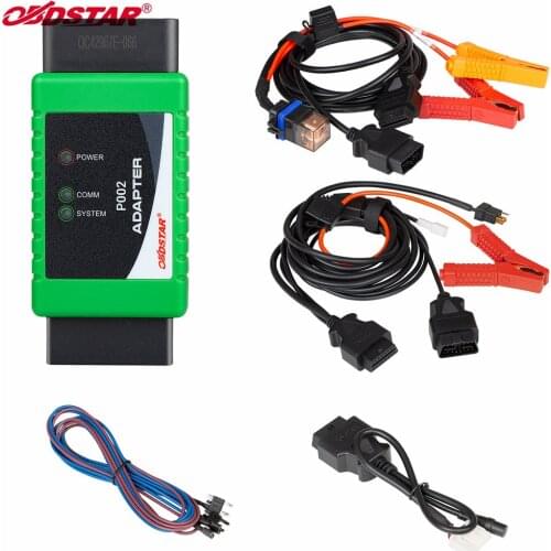 OBDSTAR P002 Adapter for TOYOTA 8A and for Ford All Key Lost with B-osch ECU Flash Work with X300 DP Plus and Pro4