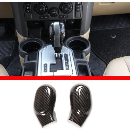 ABS Car Styling for Land Rover Discovery 3 4 LR3 LR4 2004-2012 Gear Head Decorative Cover Car Interior Accessories 2 pcs