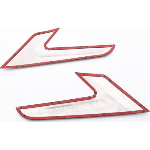 Car Styling SUS304 Stainless Steel Rear Gate License Plate Number Trim Protector Exterior Accessories for Toyota ROOMY M910A