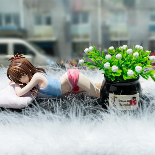 Cute Darkness Yuuki Mikan Japan Anime Action Figure PVC Toys Kawaii Love Ru Dolls Home Decoration Ornaments Collection Boy Gifts