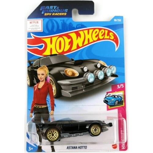 Hot Wheels 1:64 ASTANA HOTTO Edition Metal Diecast Model Cars Kids Toys Gift