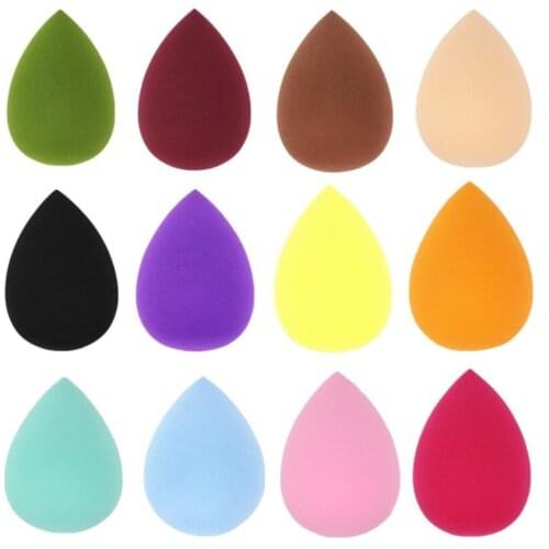 1pcs Cosmetic Puff Powder Puff Smooth Womens Makeup Foundation Sponge Beauty to Make Up Tools Accessories Water-drop Shape