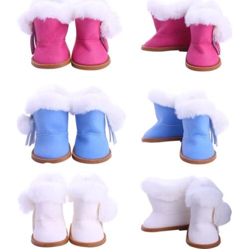 Doll 14Styles Color Quality Boots For 18 Inch American & 43 Cm Born Baby For Our Generation Birthday Girls Toy Gift