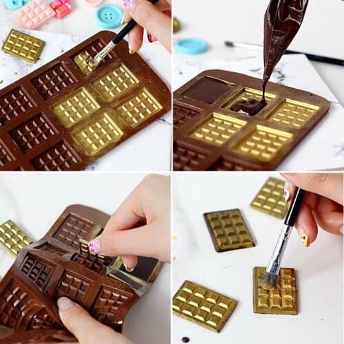 Square Lattice Chocolate Silicone Mold Non-stick Silicone Cake Mold Ice Mold DIY Baking Mold Cake Decoration Mold