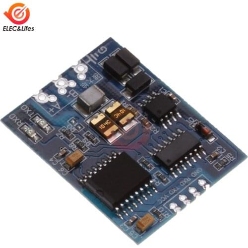 Industrial Grade TTL to RS485 module RS485 TTL both side Power Signal Converter 3V 5.5V Isolated Chip Serial signal RXD TXD