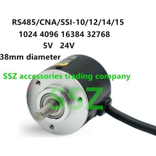 RS485 SSI CAN Single-turn encoder RS485 SSI angle CAN multi-turn rotary differential absolute value magnetic encoder