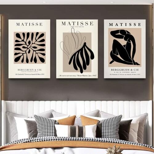 Posters And Prints By Florid Henri Matisse Minimalist Abstract Pictures Retro Nordic Style Canvas Paintings Home Decor Murals
