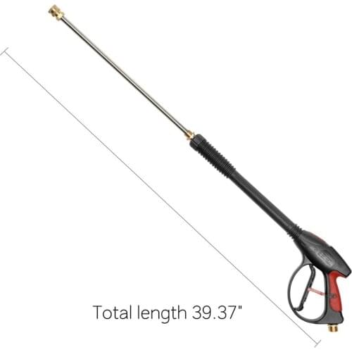 High Pressure Washer Power Spray-Gun 4000Psi With 19 Inch Extension Replacement Wand Lance,5 Quick Connect Nozzles For Honda E