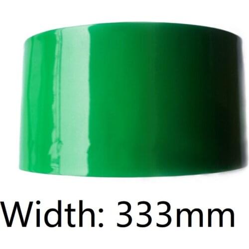 Width 333mm (Diameter 212mm) Lipo Battery Wrap PVC Heat Shrink Tube Insulated Case Sleeve Protection Cover Flat Pack Green