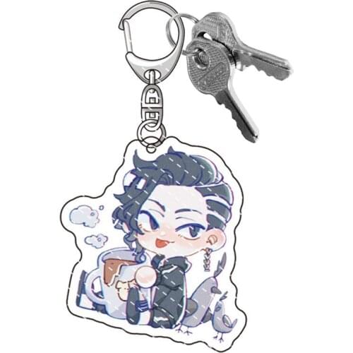 Tokyo Revengers Acrylic Keychain Anime Character Mikey Draken Chifuyu Pendant Keyring Jewelry Gifts For Men Woman