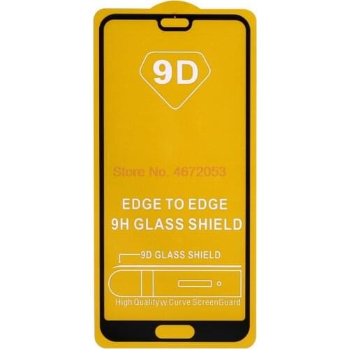 500pcs 9D Full Cover Tempered glass For Huawei Mate 20 Pro P20 Lite Glass P smart Screen Protector film For Mate 10 Lite Glass