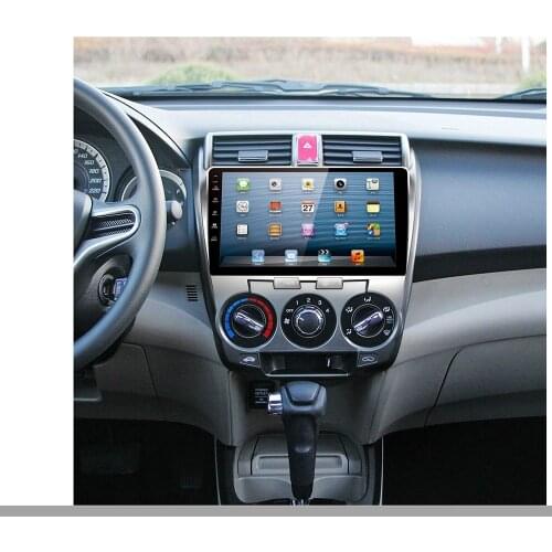 10.1 Inch Car Fascia For Honda CITY Fascias Audio Fitting Adaptor Panel Frame Kits Car DVD Frame Dashboard