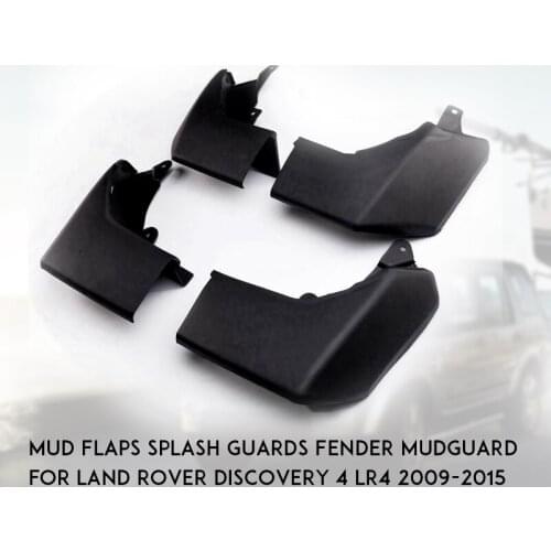 4pcs/set Car Mudguards For Land Rover Discovery 4 LR4 2009-2015 Mud Flaps Splash Guards Fender 2010 2011 2012 2013 2014