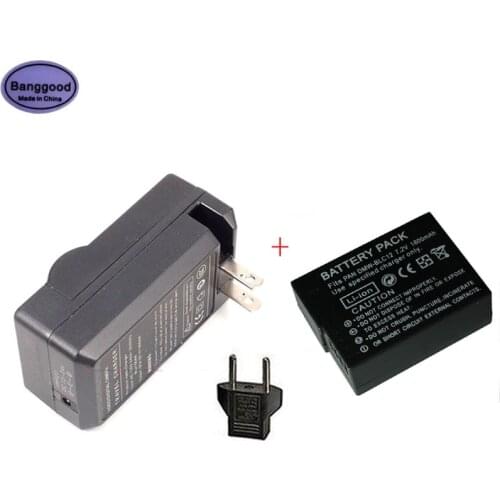 Banggood 7.2V 1800mAh DMW-BLC12 DMW BLC12 Camera Battery For Panasonic DMW BLC12E BP-DC12 Lumix DMC GH2 G6 G5 G7 G80 FZ1000