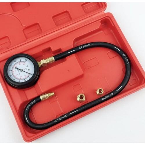 Car Oil Pressure Gauges Car Motor Multi-Function Gas Engine Compression Cylinder Pressure Tester