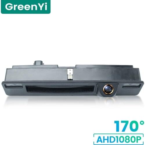 GreenYi 1080P HD 170° Car Rear View Camera For Ford Focus 2015-2019 Night Vision Reverse Reversing 4 pin Vehicle Parking AHD