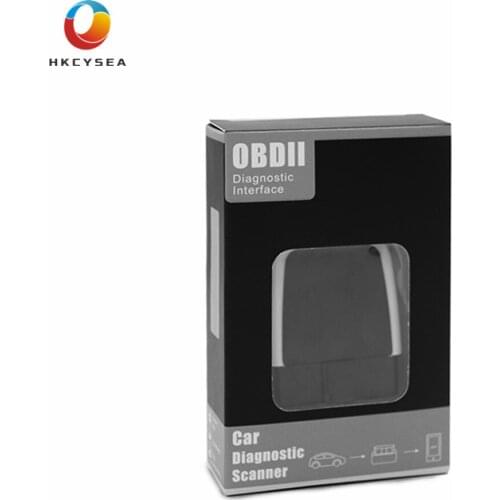 HKCYSEA ELM327 V08 Bluetooth 4.0 HW V2.2 PIC18F25K80 ELM 327 For Android/iOS/Windows Better Than V1.5 With LED OBD2 Diagnostic