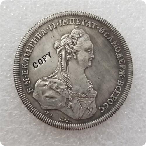 Tpye #3_1770 RUSSIA 1 Ruble COIN COPY